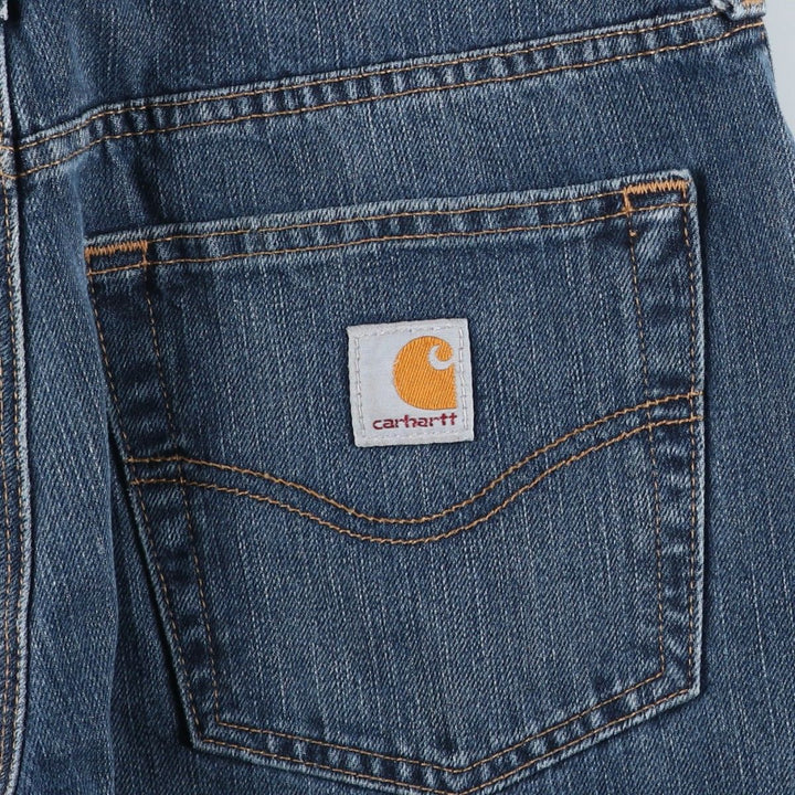 Carhartt Relaxed Fit Straight Denim Pants for Men, W31 equivalent cotton blue type Vintage Second Hand