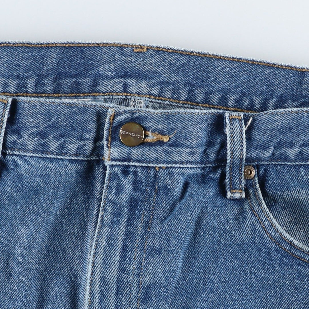 Carhartt Relaxed Fit Tapered Denim Pants for Men, W36 cotton blue type Vintage Second Hand