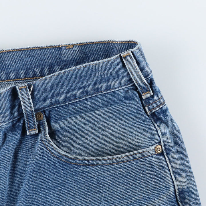 Carhartt Relaxed Fit Tapered Denim Pants for Men, W36 cotton blue type Vintage Second Hand