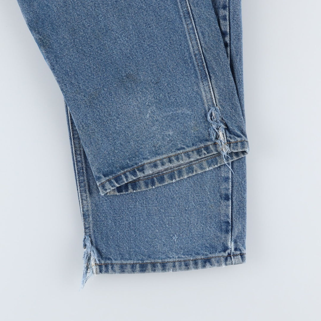 Carhartt Relaxed Fit Tapered Denim Pants for Men, W36 cotton blue type Vintage Second Hand