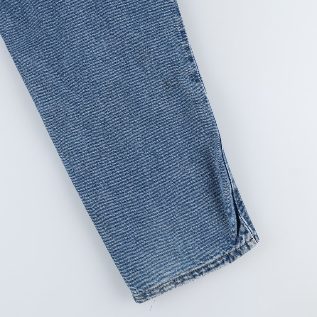 Carhartt Relaxed Fit Tapered Denim Pants for Men, W36 cotton blue type Vintage Second Hand