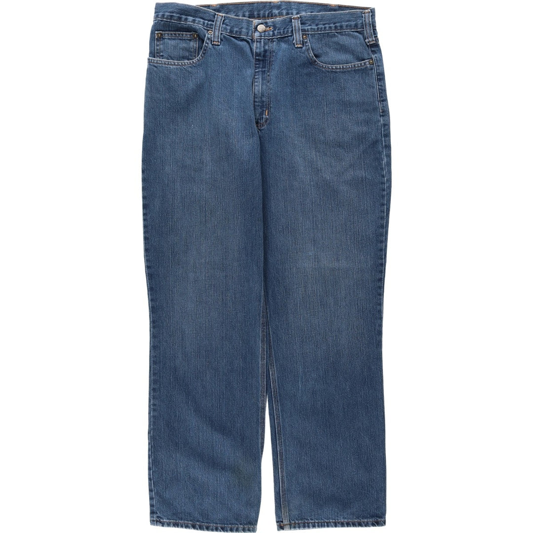 Carhartt Relaxed Fit Straight Denim Pants for Men, W37 cotton blue type Vintage Second Hand