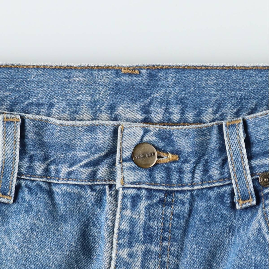 Carhartt Tapered Denim Pants for Men, W34 equivalent unclear blue type Vintage Second Hand