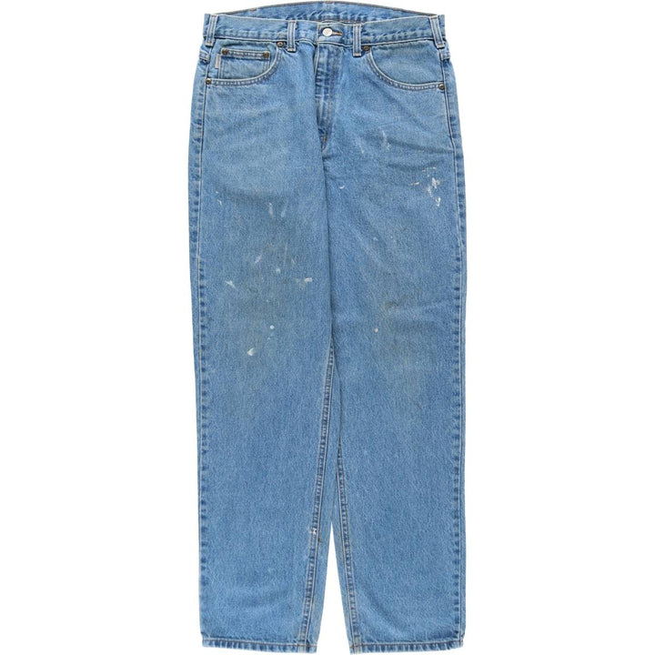Carhartt Relaxed Fit Tapered Denim Pants for Men, W35 cotton blue type Vintage Second Hand