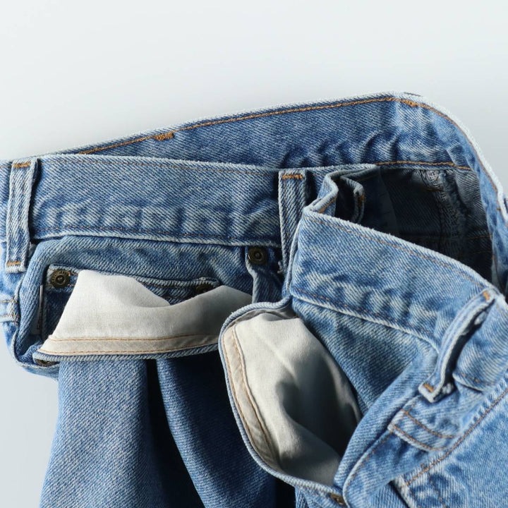 Carhartt Relaxed Fit Tapered Denim Pants for Men, W35 cotton blue type Vintage Second Hand