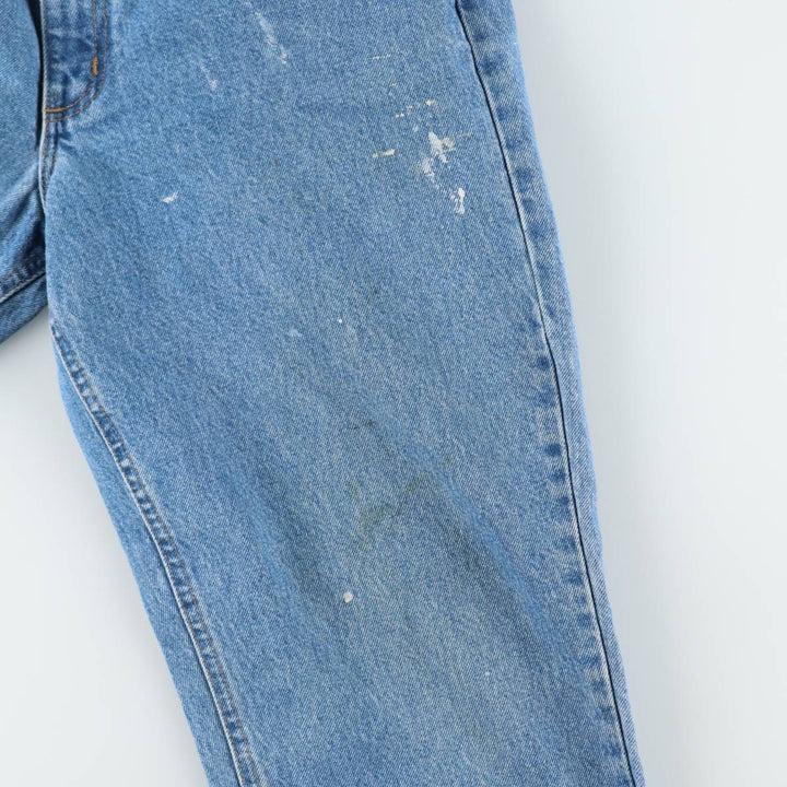 Carhartt Relaxed Fit Tapered Denim Pants for Men, W35 cotton blue type Vintage Second Hand