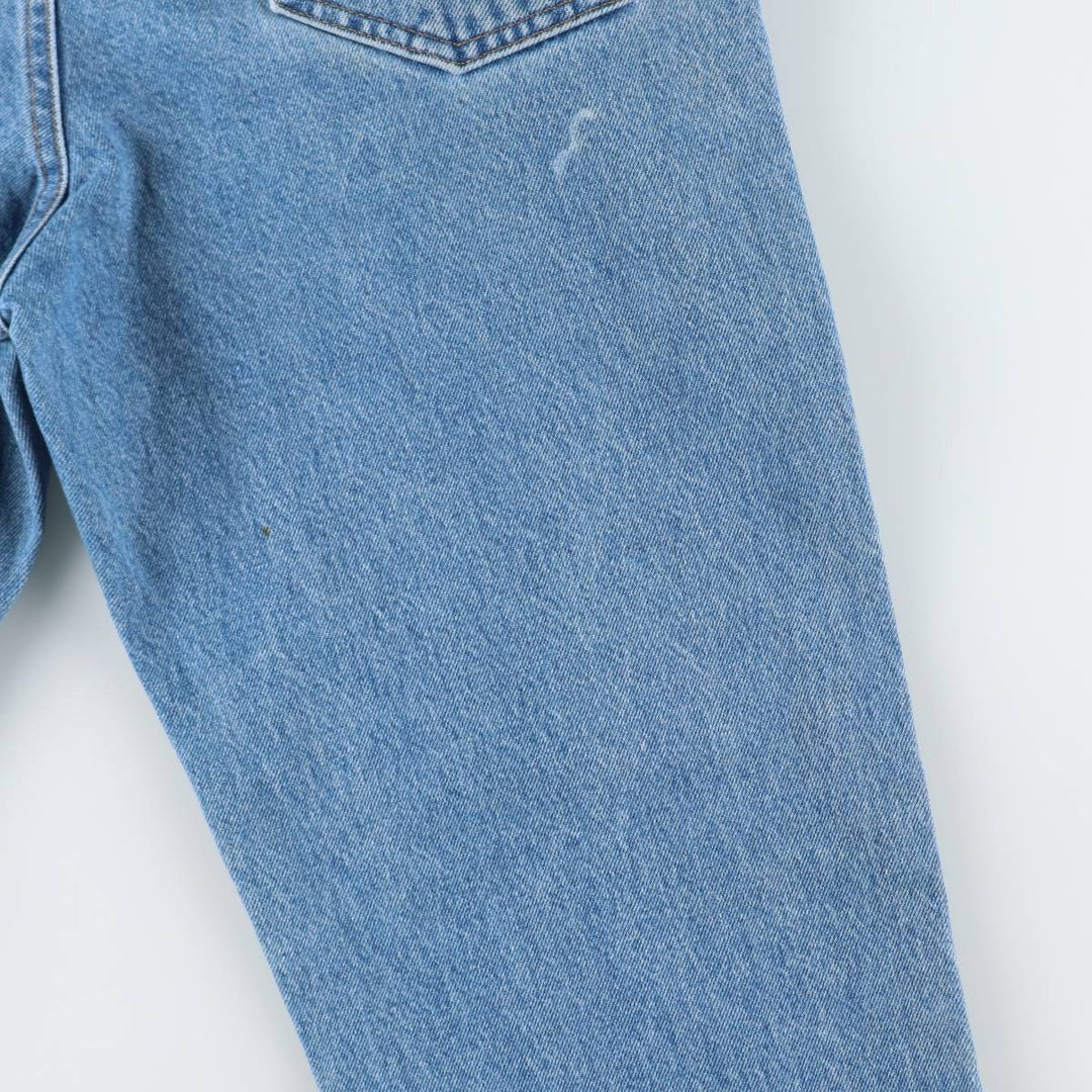 Carhartt Relaxed Fit Tapered Denim Pants for Men, W35 cotton blue type Vintage Second Hand