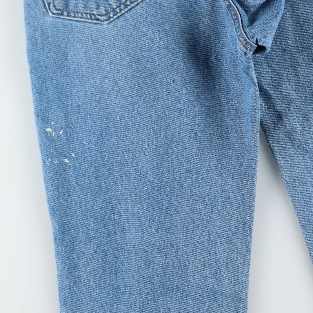 Carhartt Relaxed Fit Tapered Denim Pants for Men, W35 cotton blue type Vintage Second Hand
