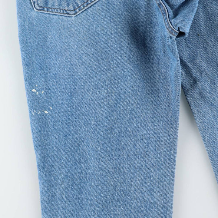 Carhartt Relaxed Fit Tapered Denim Pants for Men, W35 cotton blue type Vintage Second Hand