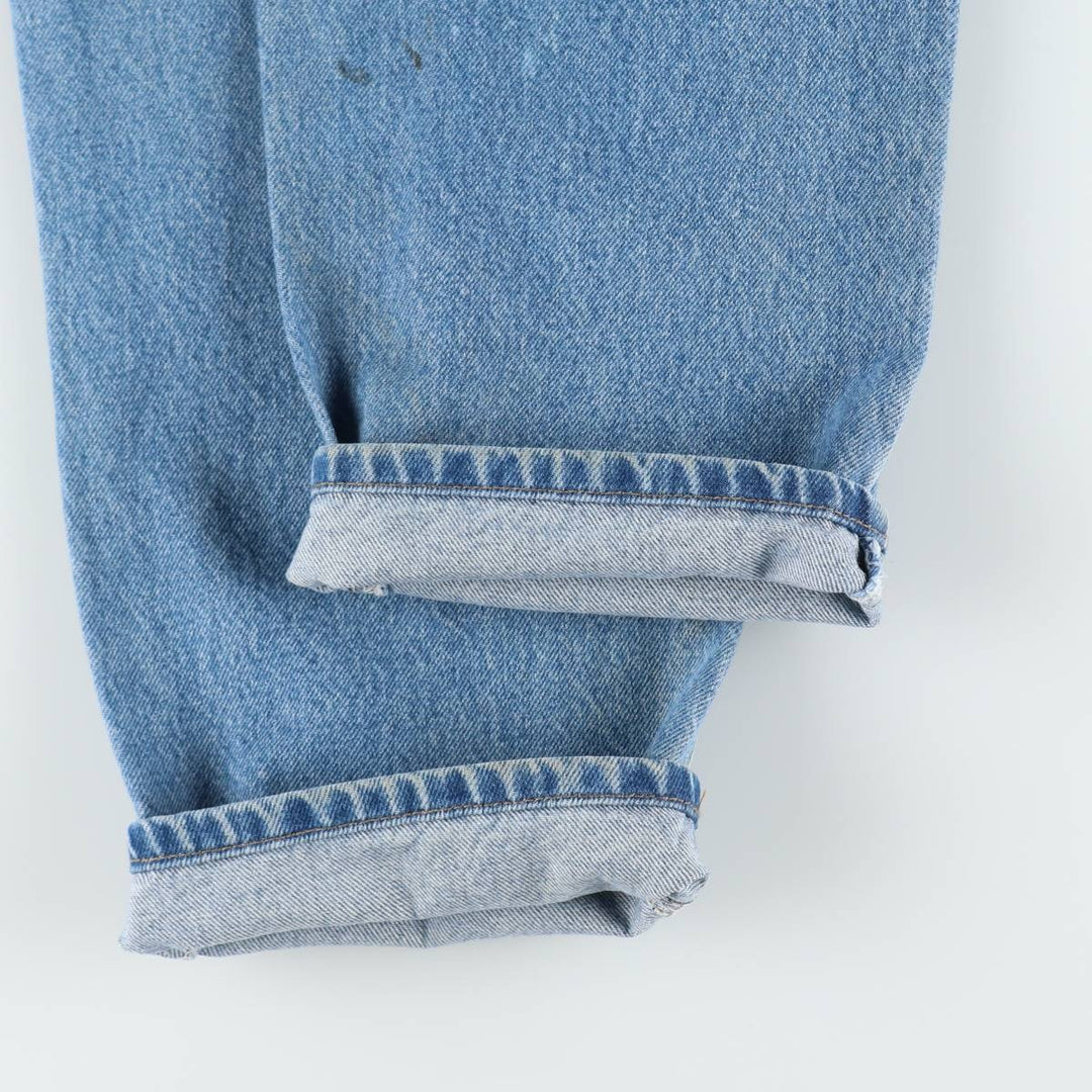 Carhartt Relaxed Fit Tapered Denim Pants for Men, W35 cotton blue type Vintage Second Hand