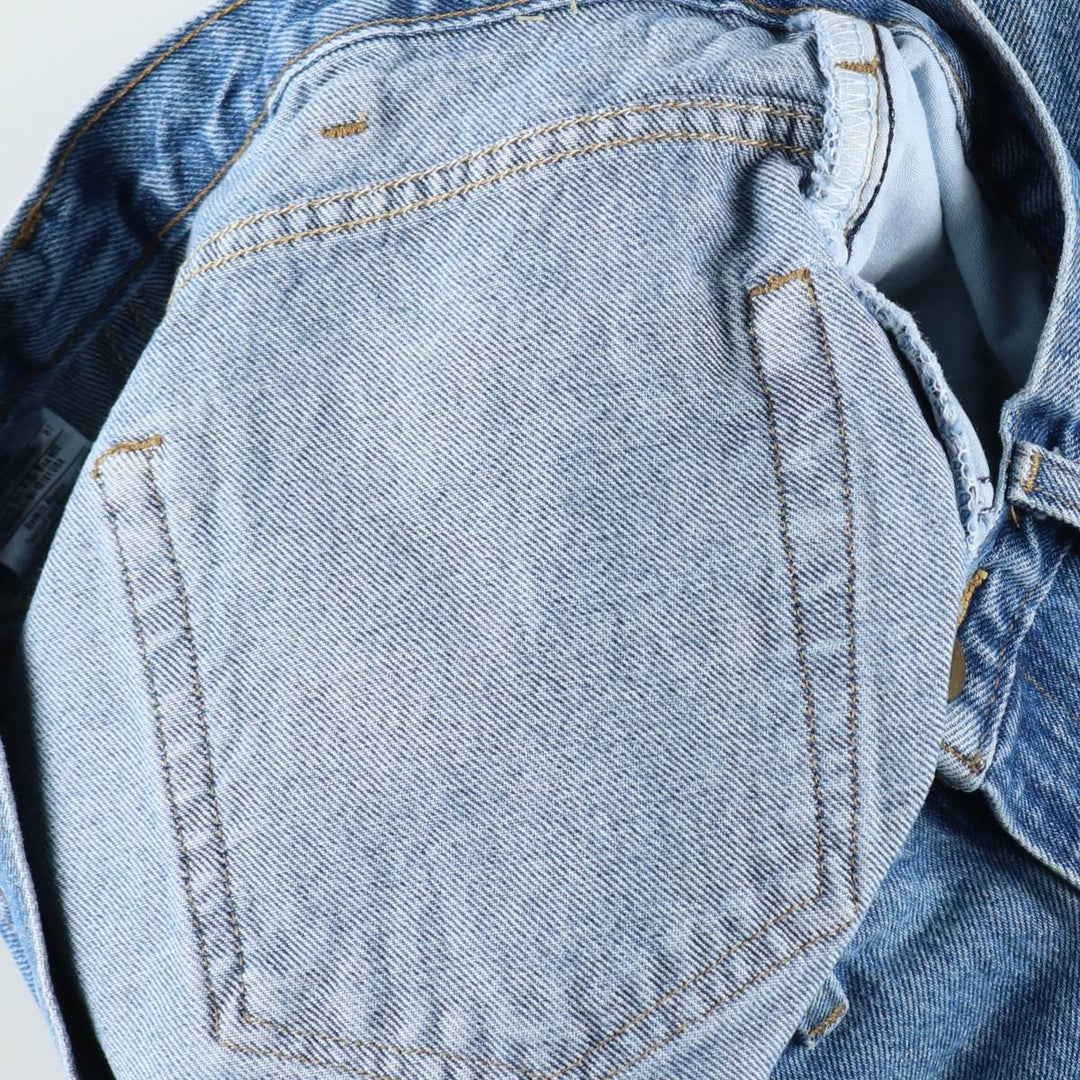 Carhartt Relaxed Fit Tapered Denim Pants for Men, W33 equivalent cotton blue type Vintage Second Hand