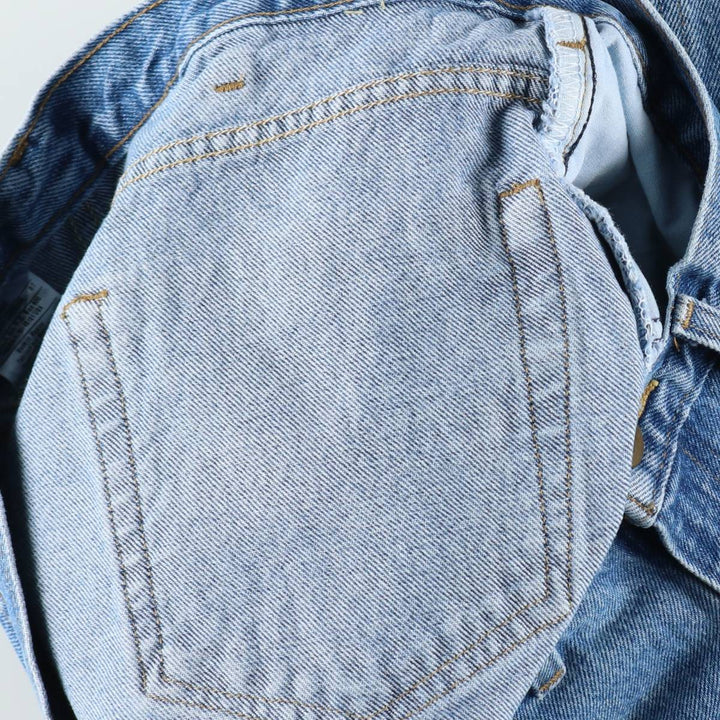 Carhartt Relaxed Fit Tapered Denim Pants for Men, W33 equivalent cotton blue type Vintage Second Hand