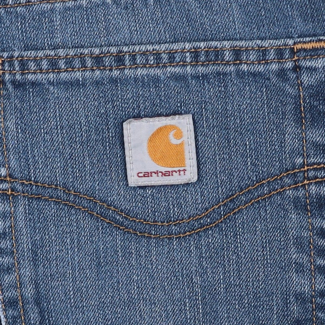 Carhartt Relaxed Fit Straight Denim Pants for Men, W33 cotton blue type Vintage Second Hand