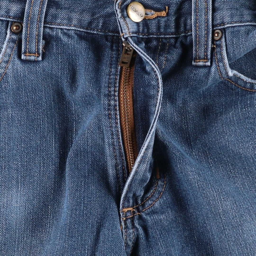 Carhartt Relaxed Fit Straight Denim Pants for Men, W33 cotton blue type Vintage Second Hand