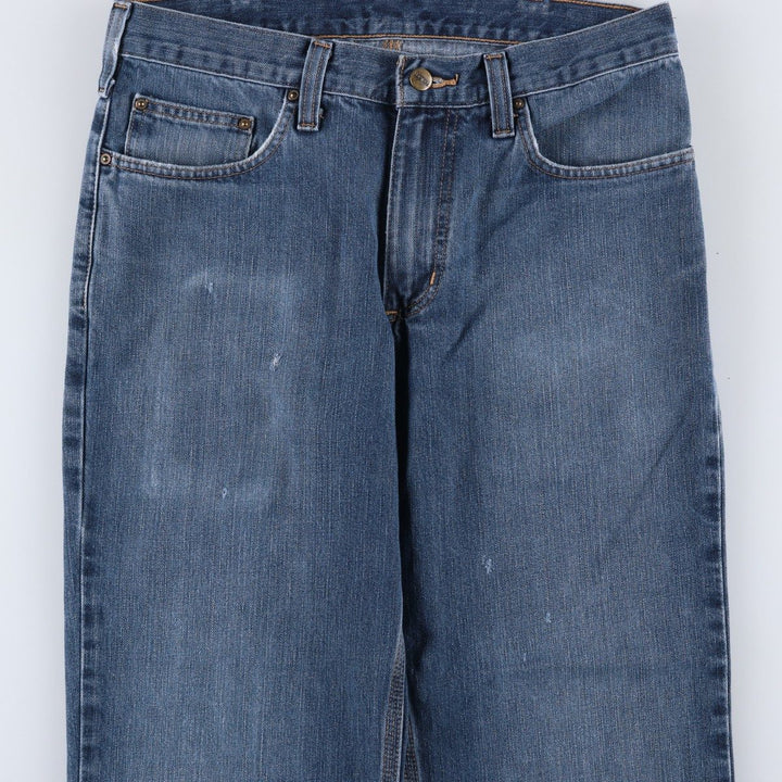 Carhartt Relaxed Fit Straight Denim Pants for Men, W33 cotton blue type Vintage Second Hand