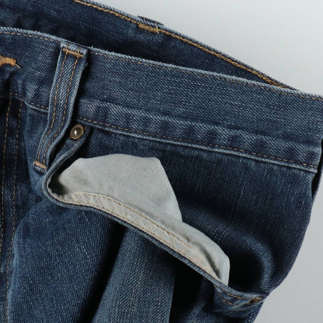 Carhartt Tapered Denim Pants for Men, W34 equivalent cotton blue type Vintage Second Hand