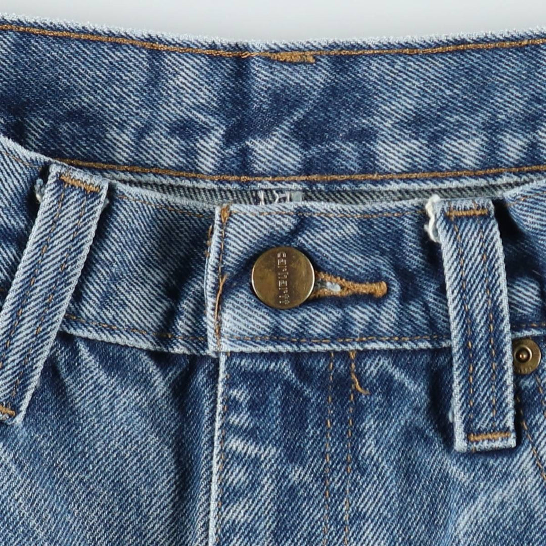Carhartt Relaxed Fit Straight Denim Pants for Men, W34 equivalent cotton blue type Vintage Second Hand