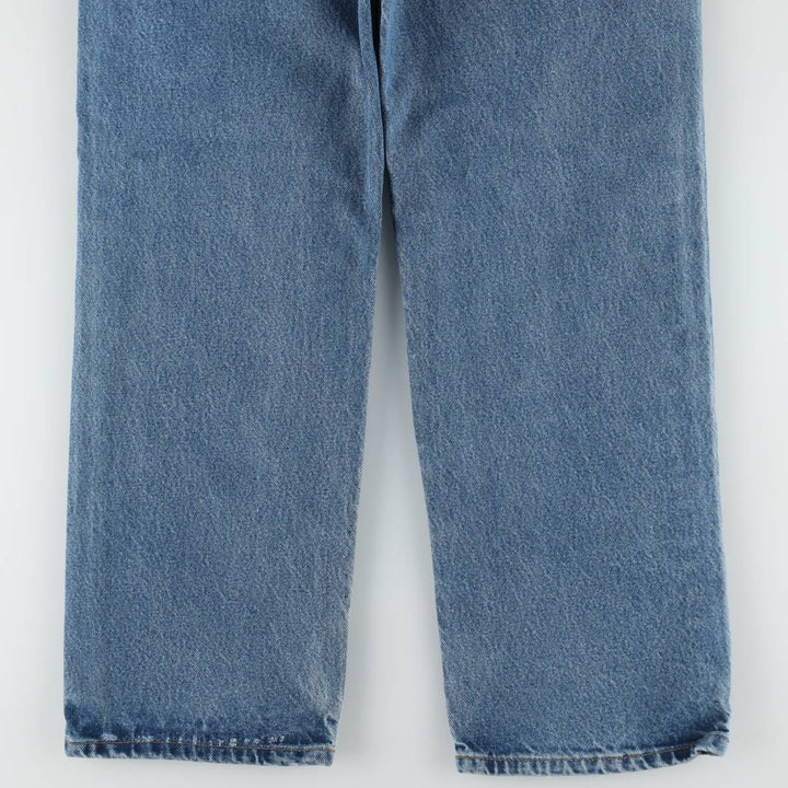 Carhartt Relaxed Fit Straight Denim Pants for Men, W34 equivalent cotton blue type Vintage Second Hand