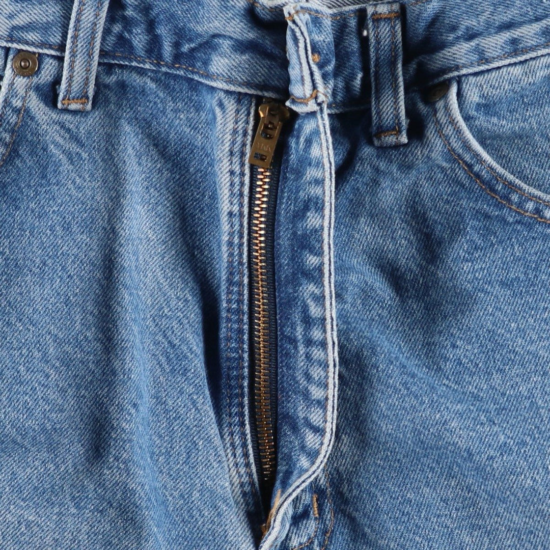 Carhartt Relaxed Fit Tapered Denim Pants for Men, W33 equivalent cotton blue type Vintage Second Hand