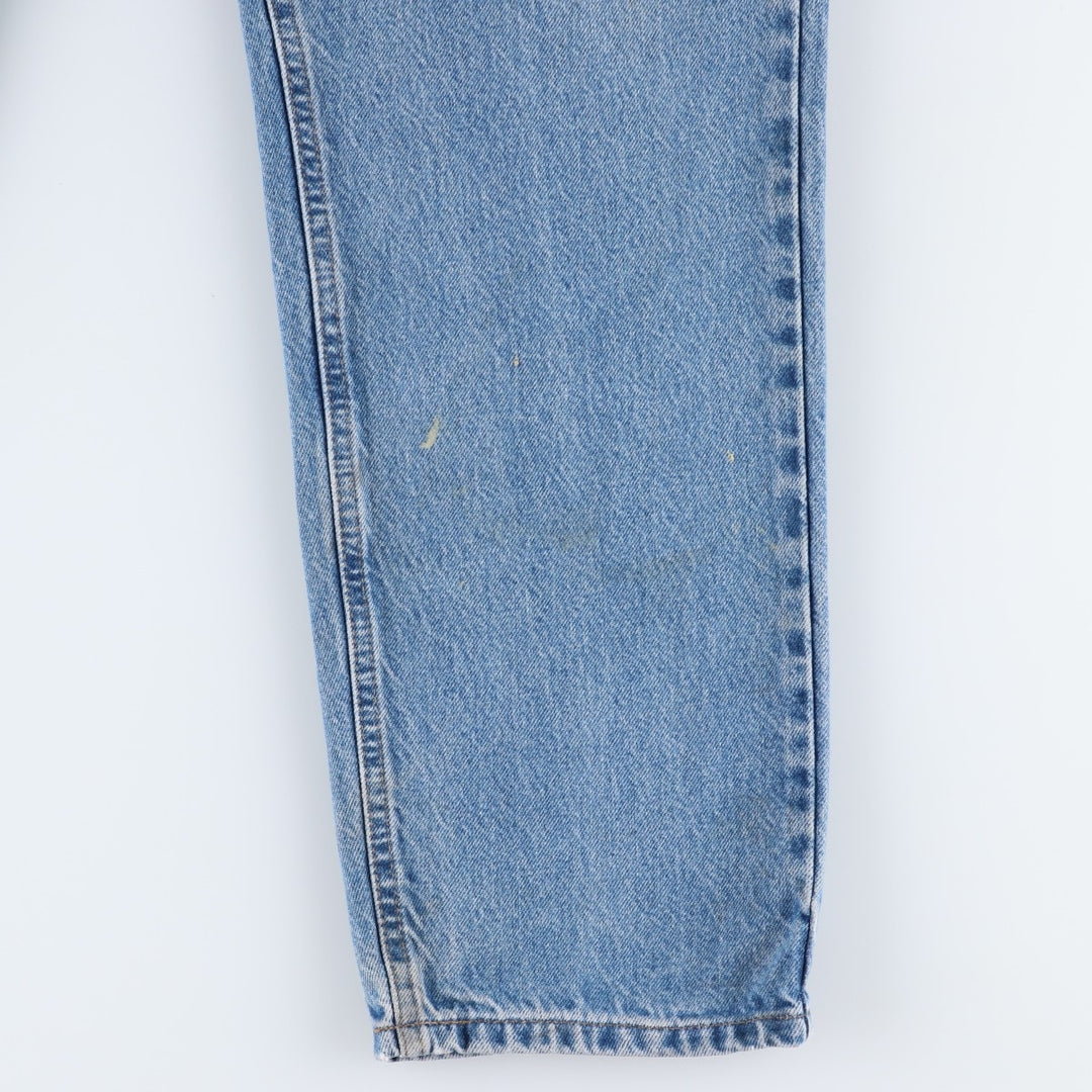 Carhartt Relaxed Fit Tapered Denim Pants for Men, W33 equivalent cotton blue type Vintage Second Hand