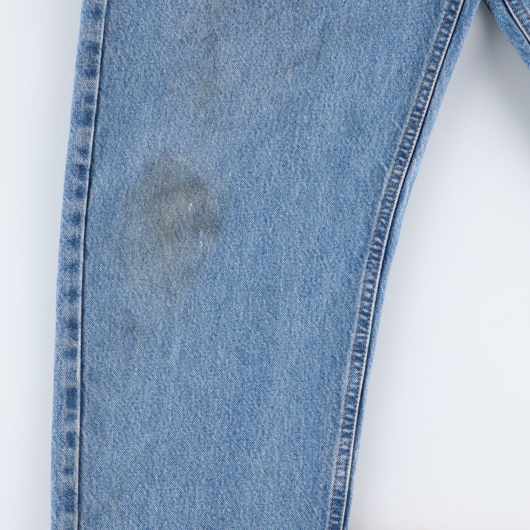 Carhartt Relaxed Fit Tapered Denim Pants for Men, W33 equivalent cotton blue type Vintage Second Hand