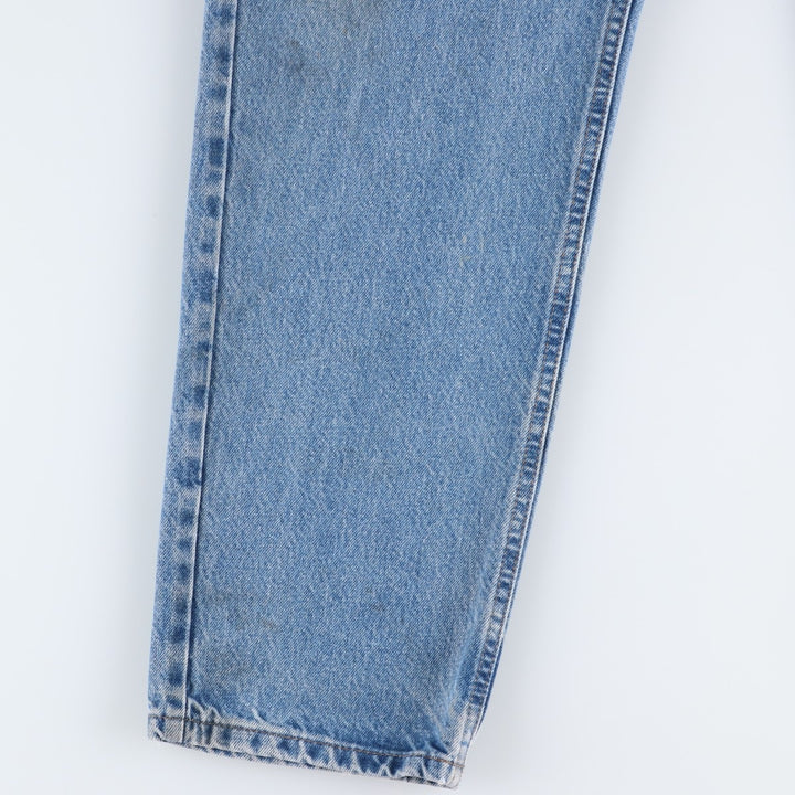 Carhartt Relaxed Fit Tapered Denim Pants for Men, W33 equivalent cotton blue type Vintage Second Hand