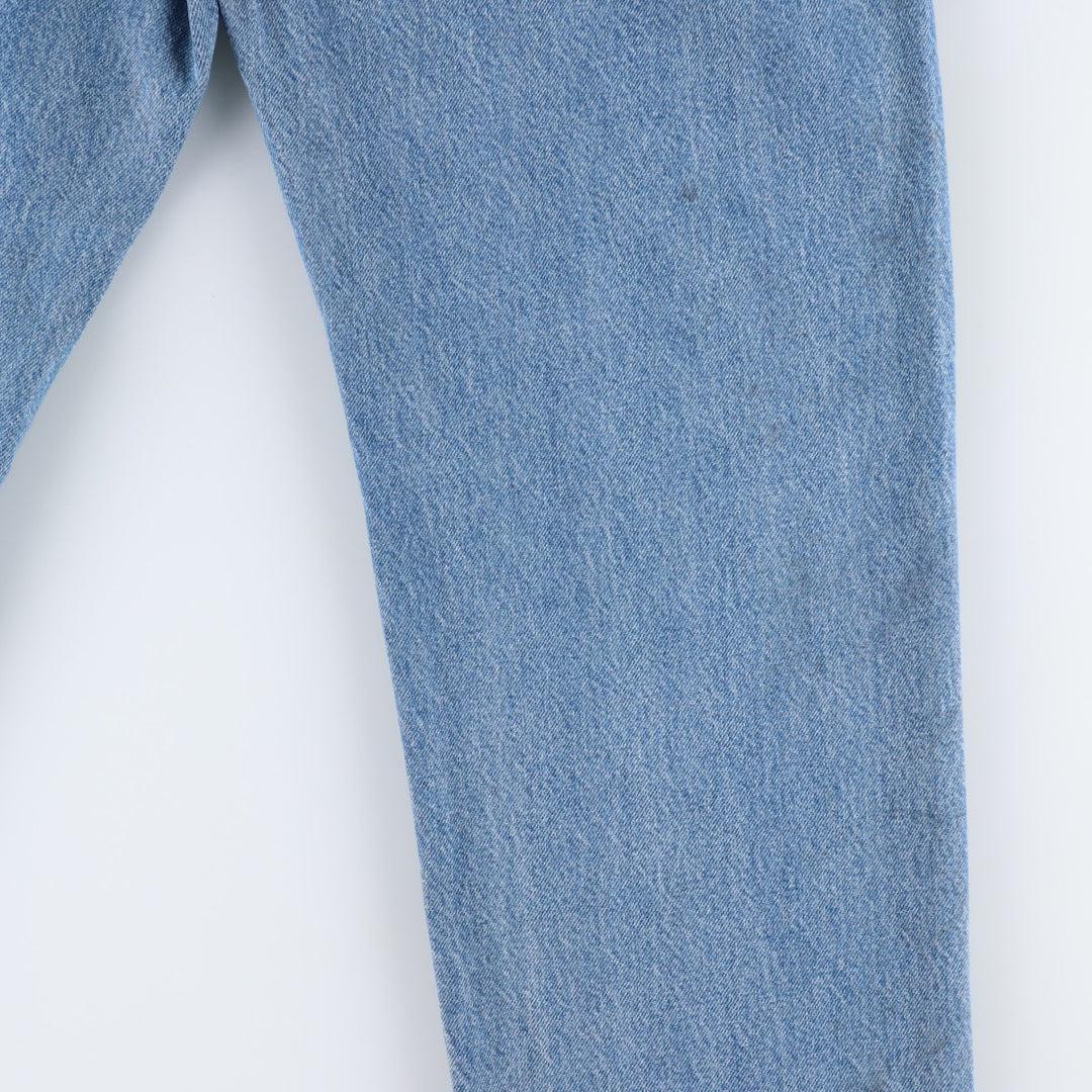 Carhartt Relaxed Fit Tapered Denim Pants for Men, W33 equivalent cotton blue type Vintage Second Hand