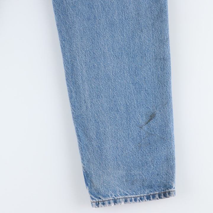 Carhartt Relaxed Fit Tapered Denim Pants for Men, W33 equivalent cotton blue type Vintage Second Hand