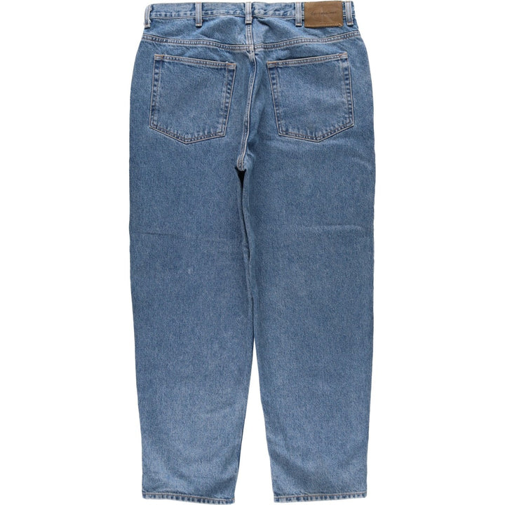 90s-00'S Calvin Klein Tapered Denim Pants, Men's Size W34 (approx.), Vintage cotton blue type Vintage Second Hand
