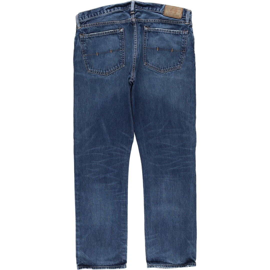 Ralph Lauren POLO RALPH LAUREN tapered denim pants for men, W38 equivalent cotton blue type Vintage Second Hand