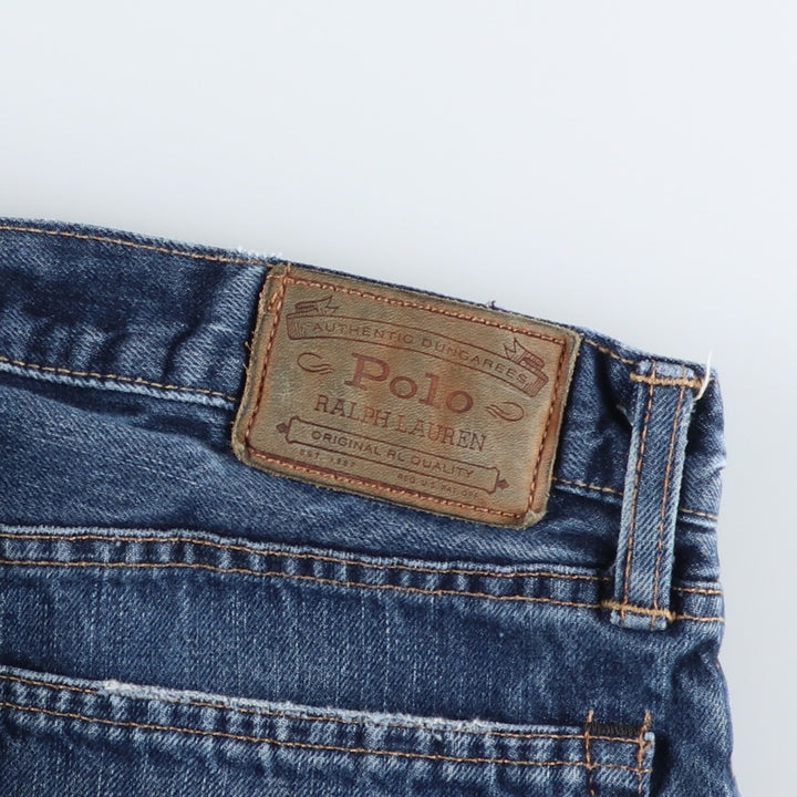 Ralph Lauren POLO RALPH LAUREN tapered denim pants for men, W38 equivalent cotton blue type Vintage Second Hand