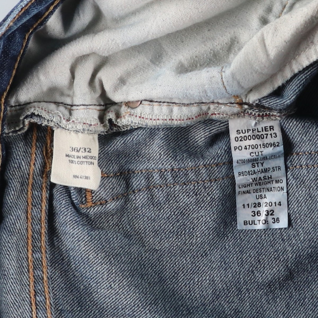 Ralph Lauren POLO RALPH LAUREN tapered denim pants for men, W38 equivalent cotton blue type Vintage Second Hand