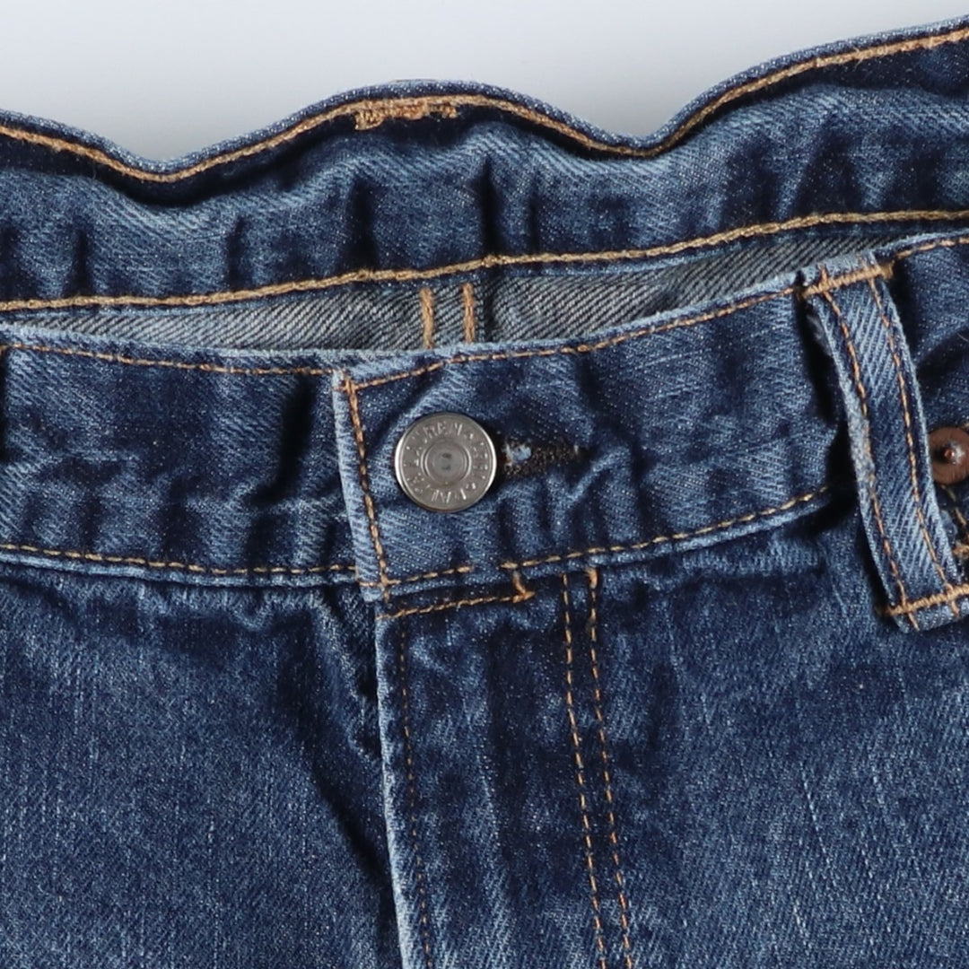 Ralph Lauren POLO RALPH LAUREN tapered denim pants for men, W38 equivalent cotton blue type Vintage Second Hand