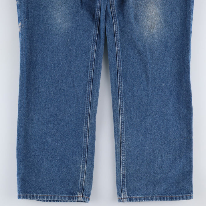 Carhartt Relaxed Fit Tapered Denim Pants for Men, W37 cotton blue type Vintage Second Hand