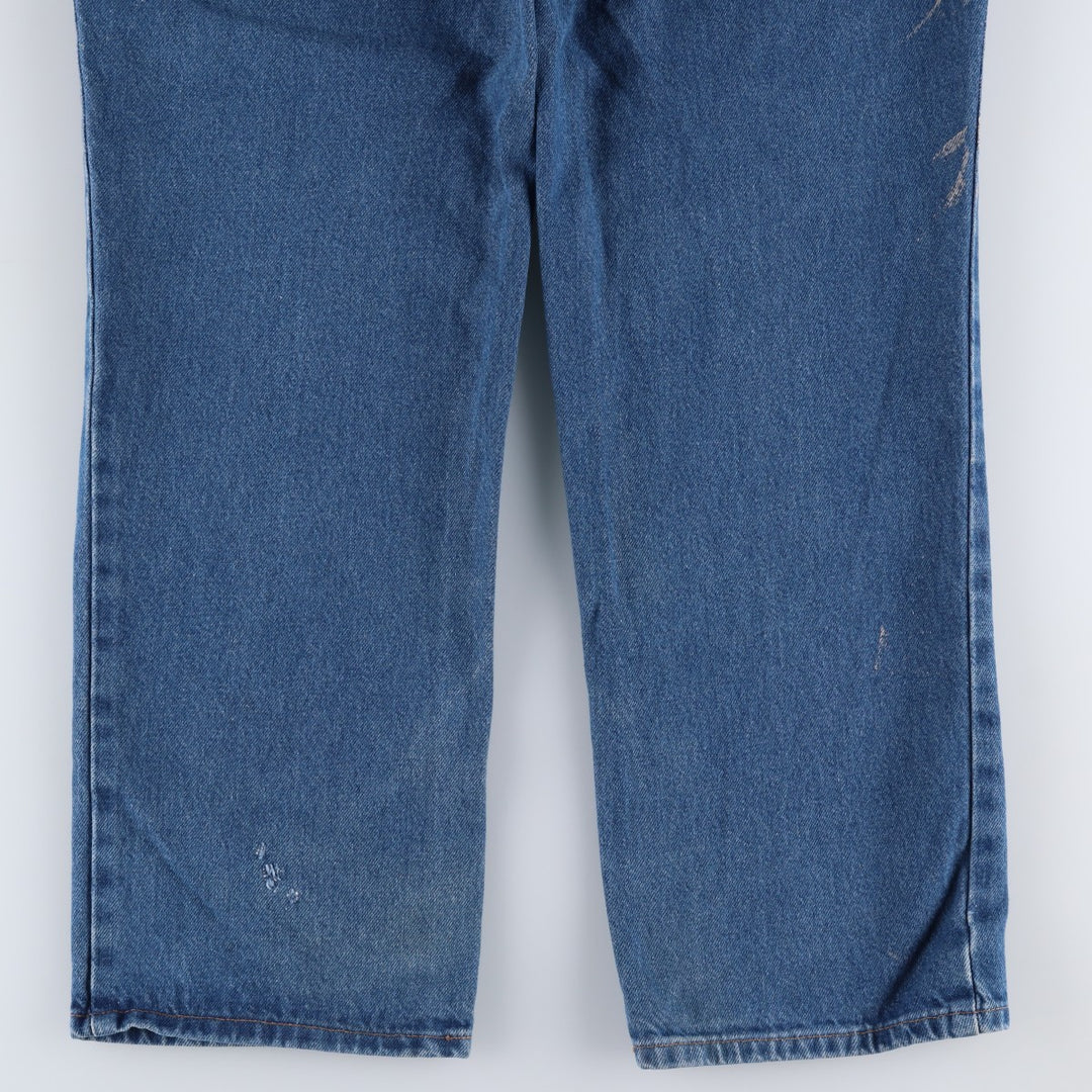 Carhartt Relaxed Fit Tapered Denim Pants for Men, W37 cotton blue type Vintage Second Hand