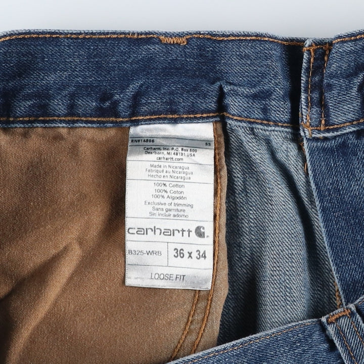 Carhartt tapered denim pants, men's size W39 (approx.) cotton blue type Vintage Second Hand