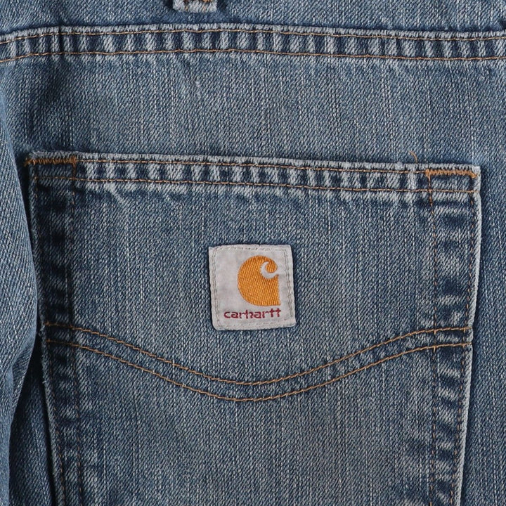 Carhartt Relaxed Fit Tapered Denim Pants for Men, W36 cotton blue type Vintage Second Hand