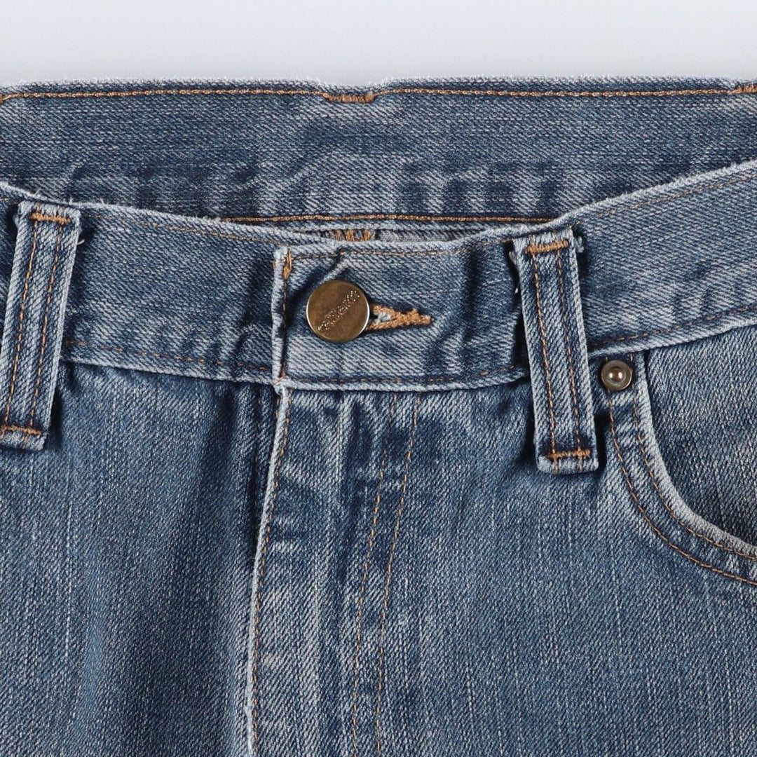 Carhartt Relaxed Fit Tapered Denim Pants for Men, W36 cotton blue type Vintage Second Hand