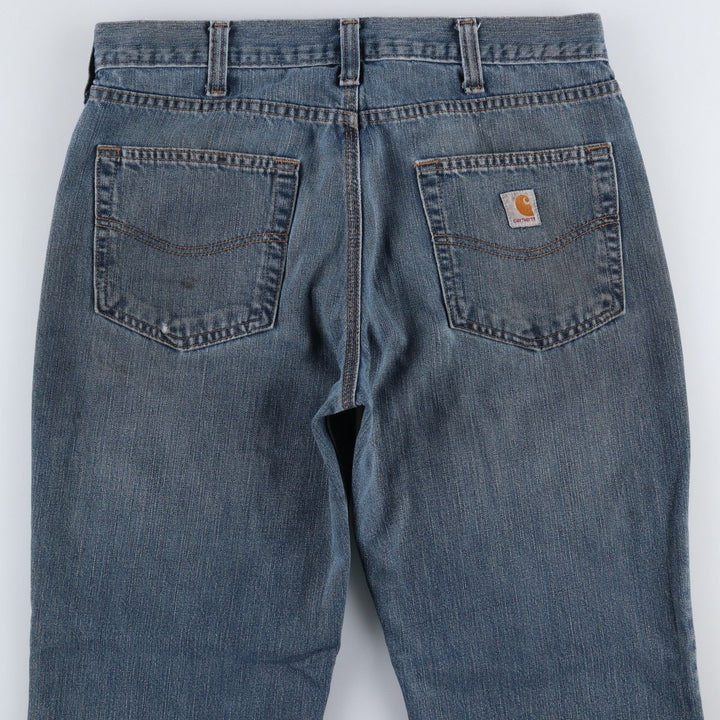 Carhartt Relaxed Fit Tapered Denim Pants for Men, W36 cotton blue type Vintage Second Hand