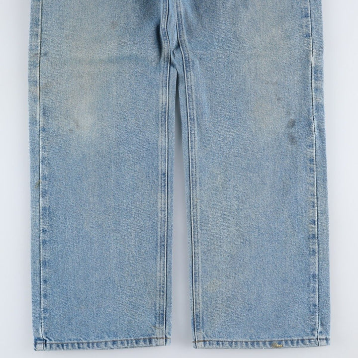 Carhartt Relaxed Fit Tapered Denim Pants for Men, W34 equivalent cotton blue type Vintage Second Hand