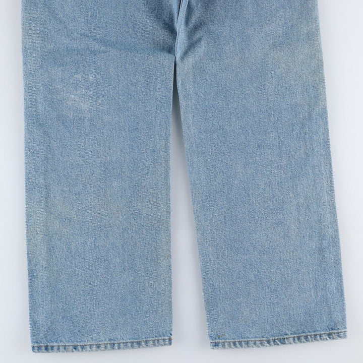 Carhartt Relaxed Fit Tapered Denim Pants for Men, W34 equivalent cotton blue type Vintage Second Hand