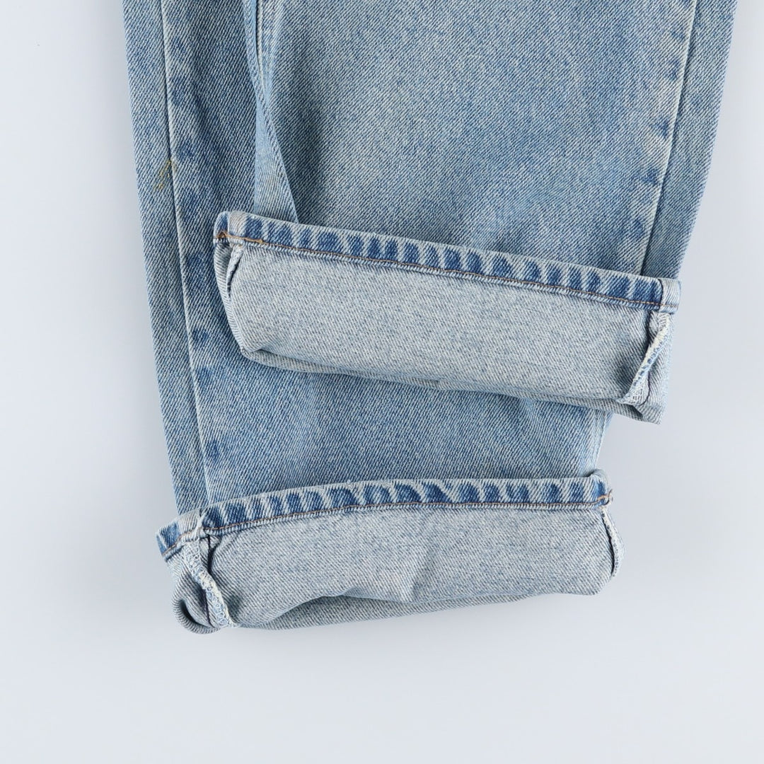 Carhartt Relaxed Fit Tapered Denim Pants for Men, W34 equivalent cotton blue type Vintage Second Hand
