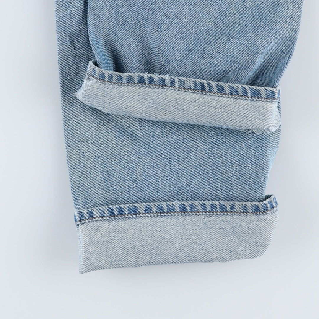 Carhartt Relaxed Fit Tapered Denim Pants for Men, W34 equivalent cotton blue type Vintage Second Hand