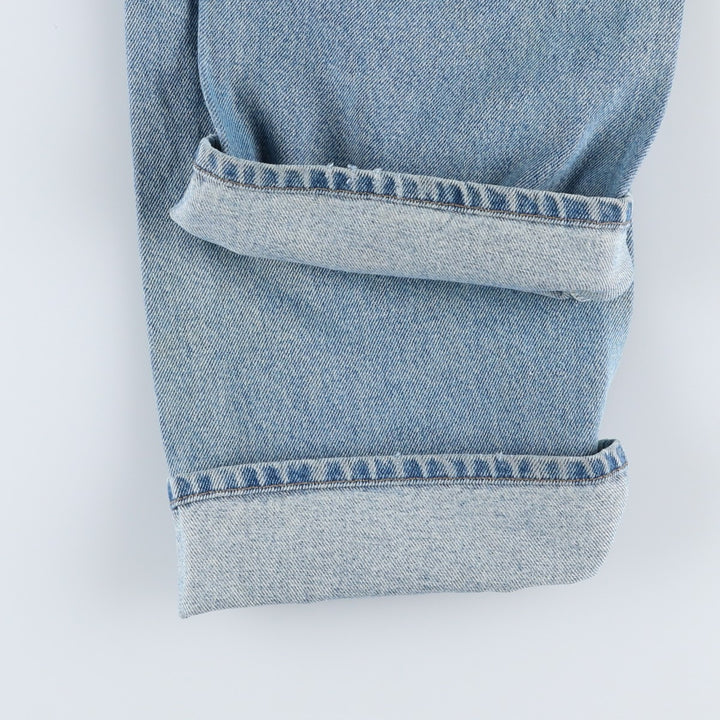 Carhartt Relaxed Fit Tapered Denim Pants for Men, W34 equivalent cotton blue type Vintage Second Hand
