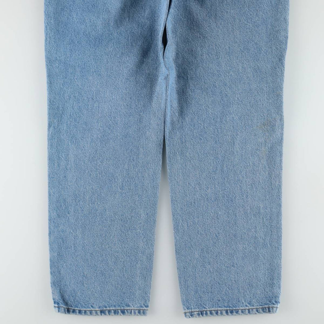 Carhartt Tapered Denim Pants for Men, W32 equivalent cotton blue type Vintage Second Hand