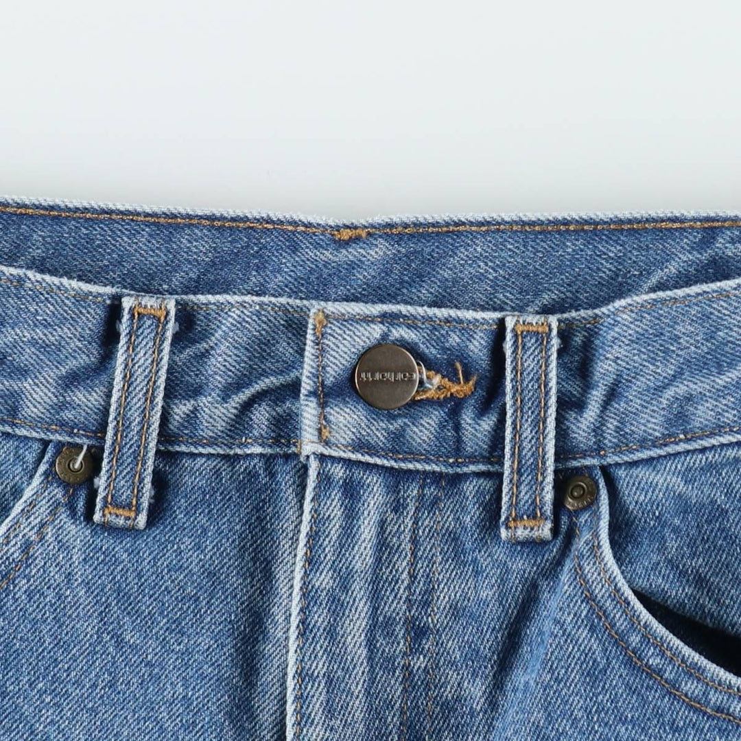 Carhartt Tapered Denim Pants for Men, W32 equivalent cotton blue type Vintage Second Hand