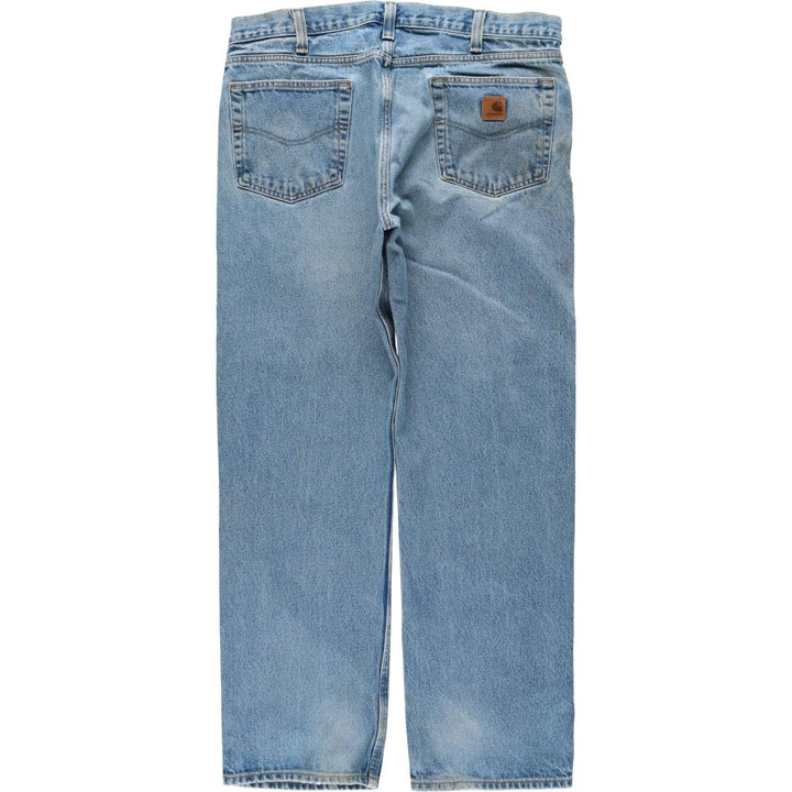 Carhartt Traditional FIT Tapered Denim Pants Men's W37 cotton blue type Vintage Second Hand