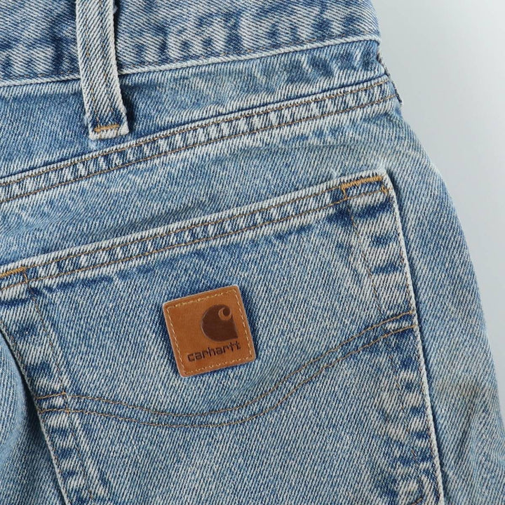 Carhartt Traditional FIT Tapered Denim Pants Men's W37 cotton blue type Vintage Second Hand