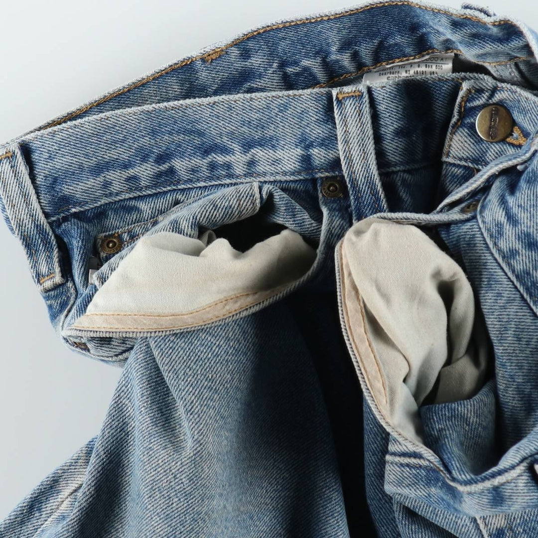 Carhartt Traditional FIT Tapered Denim Pants Men's W37 cotton blue type Vintage Second Hand