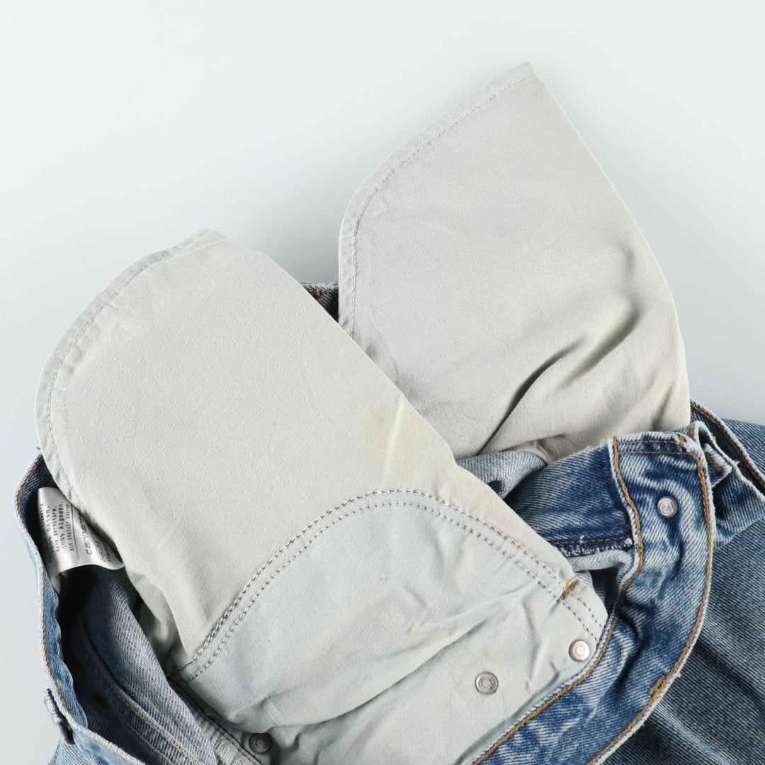 Carhartt Traditional FIT Tapered Denim Pants Men's W37 cotton blue type Vintage Second Hand
